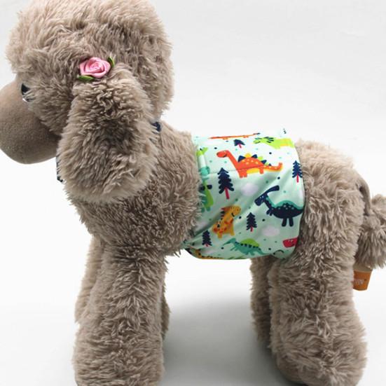 Doggie Diaper Washable Breathable Vibrant Color Male Dog Diapers Belly Bands