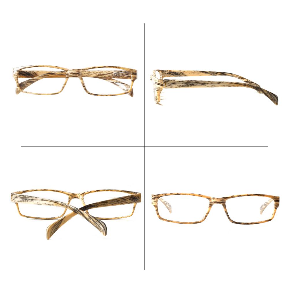 TUREZING Reading Glasses For Women Men Spring Hinge Rectangular Frame HD Optical Eyewear High Quality