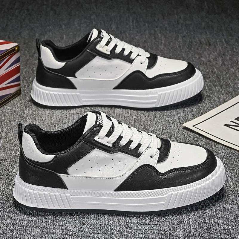 Men's Shoes Casual Sneaker 2026 Spring New Fashi Breathable Lace-up Sport Shoes Comfortable N Slip Sewing Casual Shoes