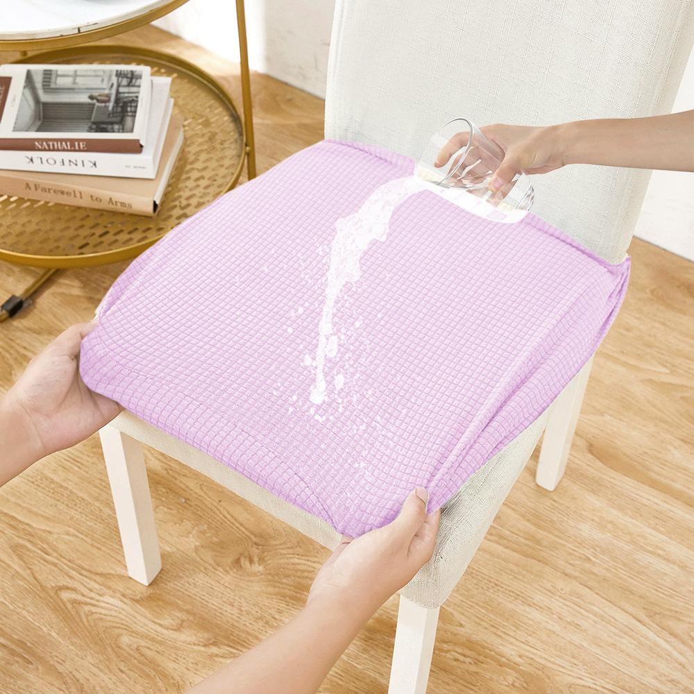 Half Chair Cover Universal Dining Chair Waterproof And Anti-Fouling Chair Cover Sitting Surface Cover Four Seasons