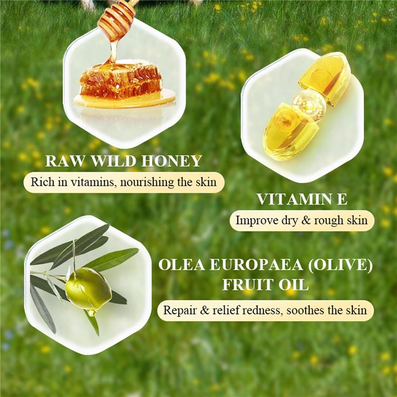 60g Beef Tallow Paste For Skin Care Beef Neck Balm Grass Fed Tallow Wild Honey Skin Moisturizer Face And Body