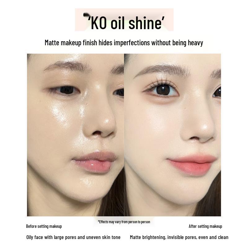 XIXI Mist-Dispelling Matte Loose Powder: Lightweight, Natural, Oil-Control for Students