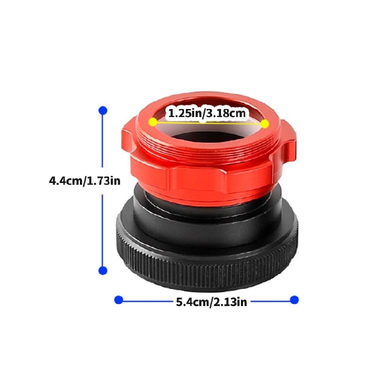 Enhancing Viewing Coaxial Locking Sleeve Metal Texture for Precise Focusing and Stable Telescope Eyepiece Connection