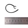 Black Plastic Earphone 6.0mm Headset Bluetooth Earhook Ear Loop