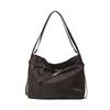 Damentasche Tragetasche Großraum Matte Tasche Pendlerrucksack Kontrastfarbe Messenger Reise-Rucksack