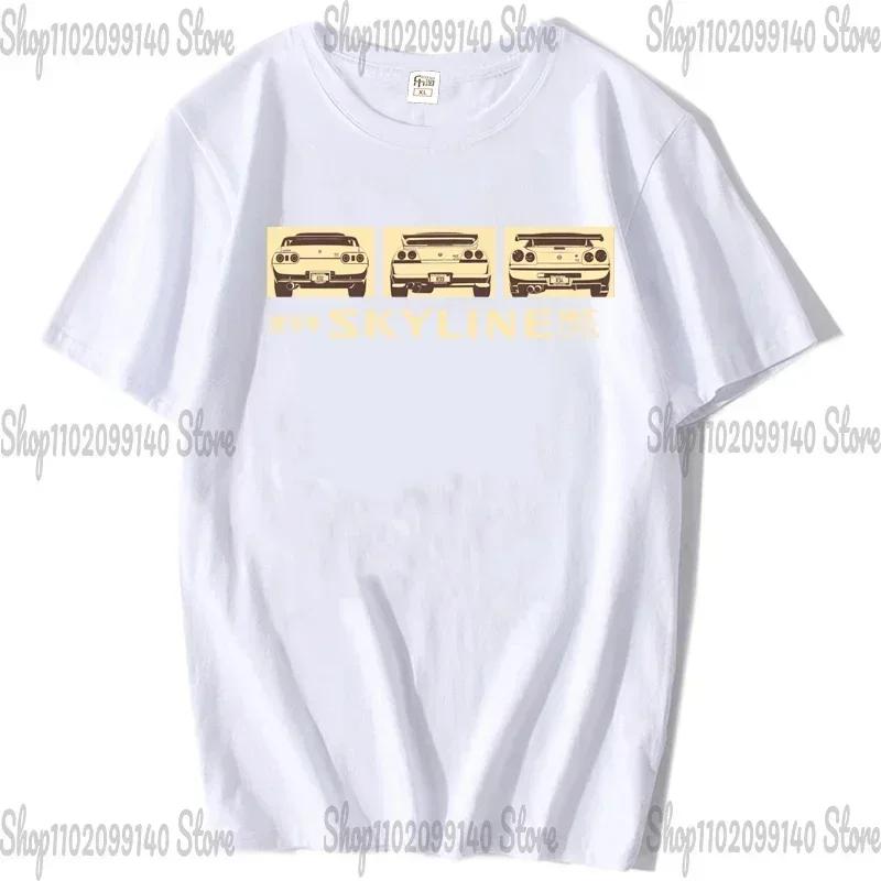 SChassis 13 SR20 Powered Classic T-Shirts Silvia S13 Criminal On Touge Drift King Style Japanese Race Car T-shirt Men JDM Tees