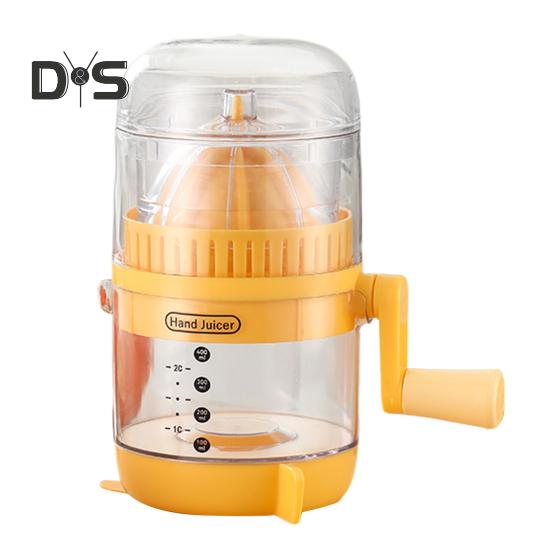 

Ручная соковыжималка для цитрусовых, портативная соковыжималка для лимона, лайма, апельсина, без бисфенола А, соковыжималка для апельсинов, лимонов, нескользящая основа, соковыжималка с жёлтый