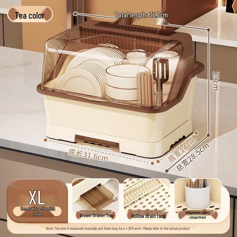 Nordic Style Dish Drying Storage Rack