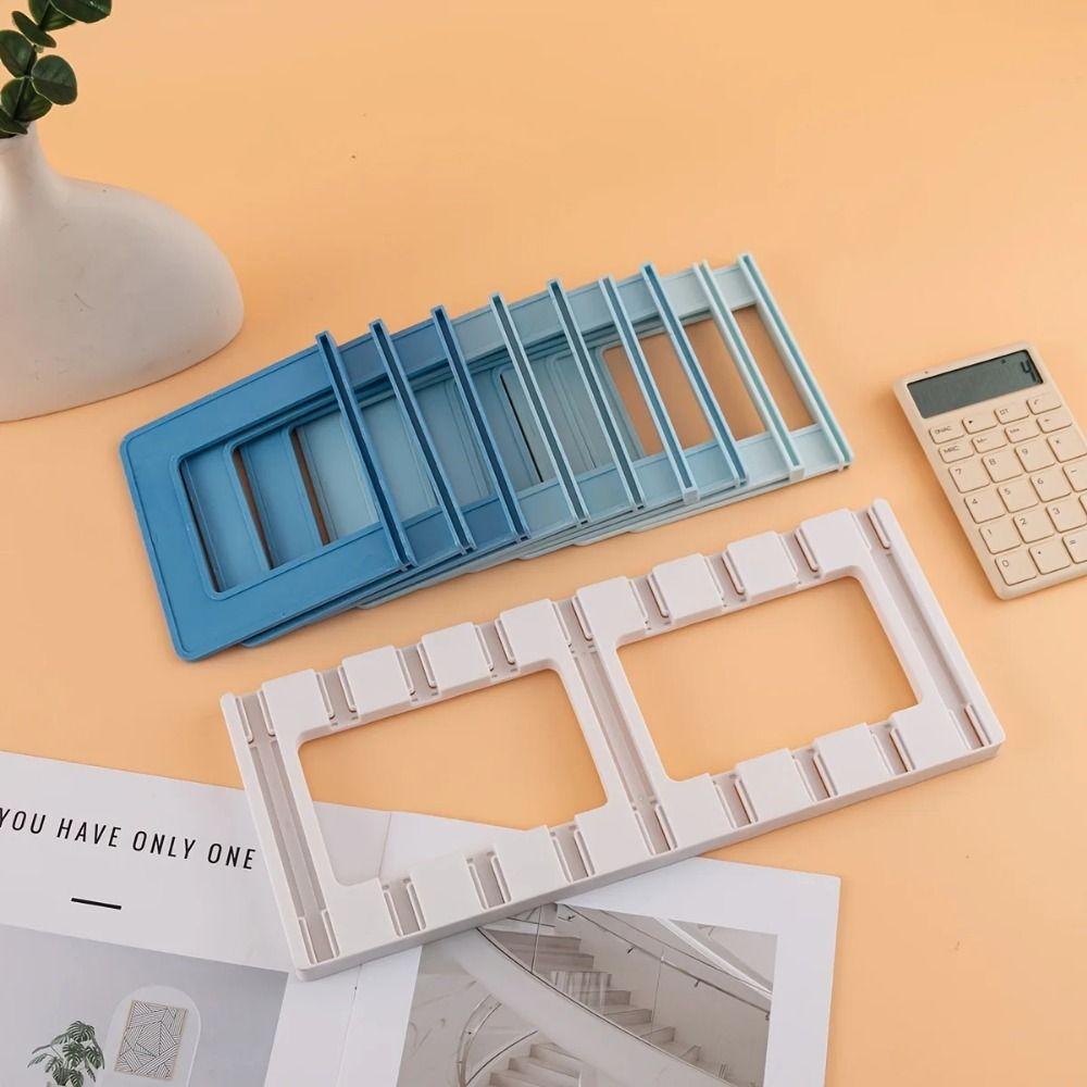 Dividers Detachable Bookends Adjustable Vertical Book Holder Simple File Storage Bookshelf  Student