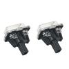 Car Flashing 1 Pair LED License Number Plate Light for Benz W204/W205/W216/W218/W212/W221/W231/W222/CLA 6000K White