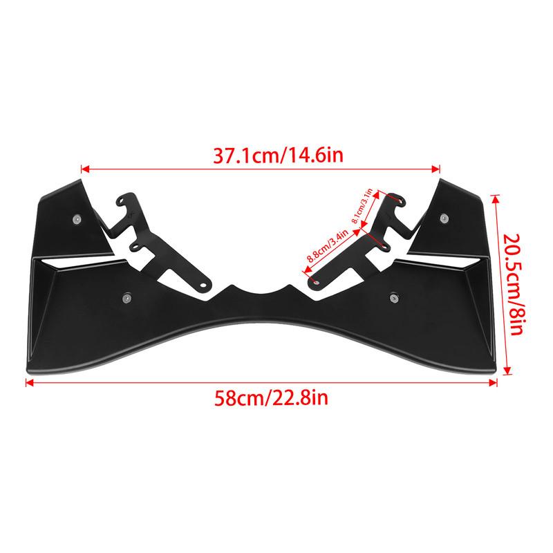 Für SUZUKI GSX-R1000 GSXR1000 GSXR 1000 2017 2018 2019-2025 Frontspoiler Aerodynamischer Deflektor GP-FLÜGEL Motorradzubehör