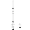 ACCURTEK Monitor Arm Mount, Pole Only, Long Type, 80cm Long, Clamp Type, Grommet Type, Screw Mounting, 3.5cm Diameter