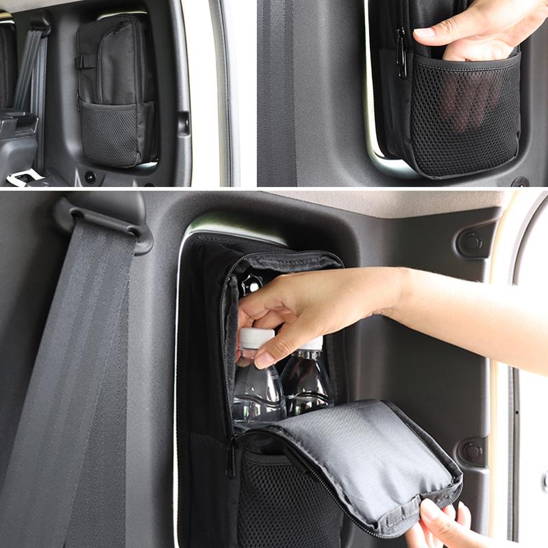 CKEGUO Rear Trunk Window Side Storage Bag Organizers for Suzuki jimny 4-Doors 2019 2020 2021 2022 2023 2024 2025 Car Accessories