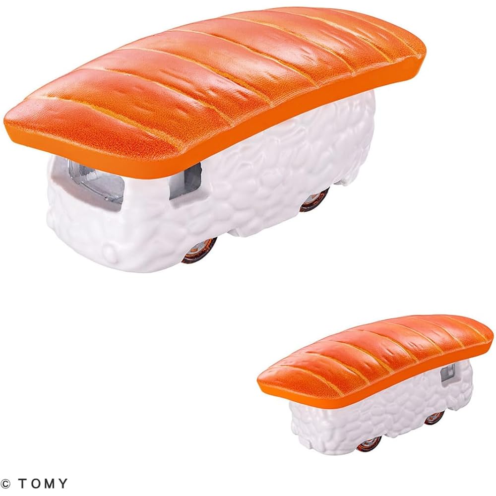 Takara Tomy Dream Tomica Sushi Mini Car Toy Set for Ages 3 and Up