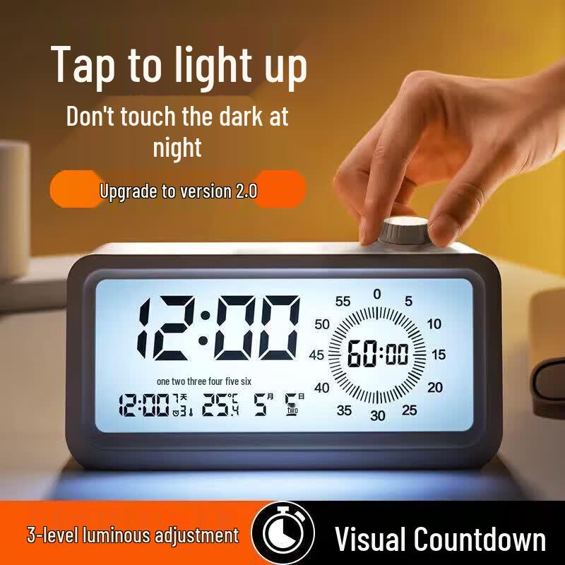Timess Visual Countdown Timer & Smart Electronic Alarm Clock