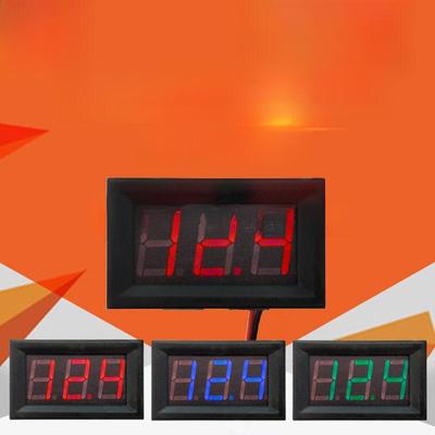 0.56" LED Digital Voltmeter, DC 4.5V-30V, Reverse Protection