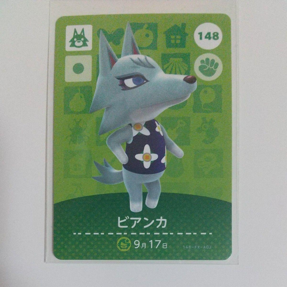 Использованная карта amiibo Animal Crossing №148 Бьянка