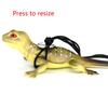 Bartagamen Geschirr und Leine Verstellbares Echsen Leinen Set mit Flügeln für Kleine Reptilien Junior Eichhörnchen Hamster
