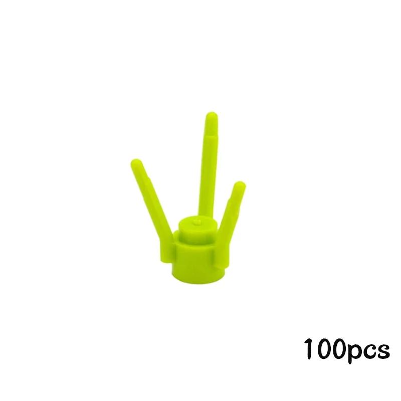 Non-Toxic Moc Building Blocks Plant Bush Tree Flower Grass Diy Buildingparts Creative Bricks 2417 2423 4727 6255 30176 33291 32607 Toys