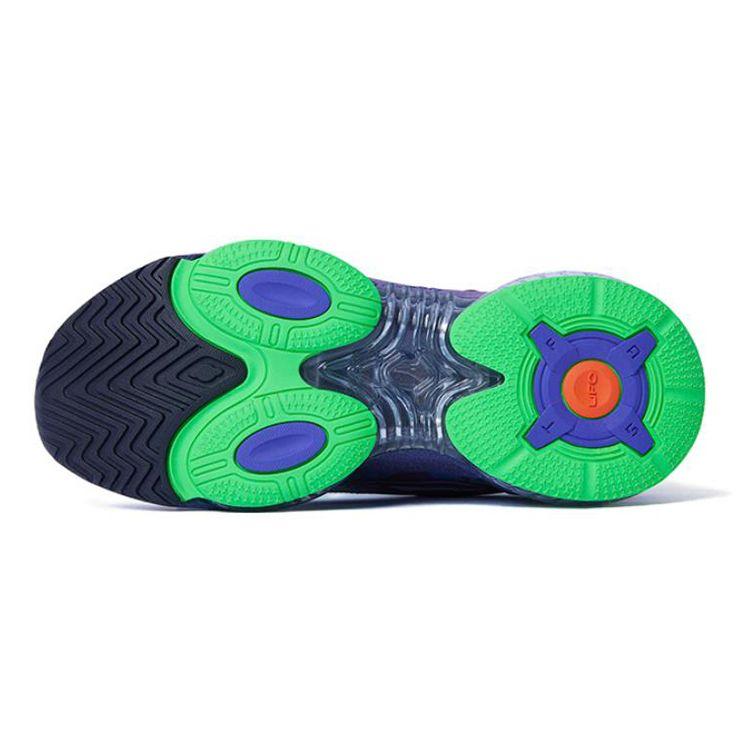 Anta Kids UFO 4.0 Eye Of Heaven Cushioning Night Light Non-Slip Shock Absorbing Wear-Resistant Breathable Low-Top Running Shoes 312235588R-1