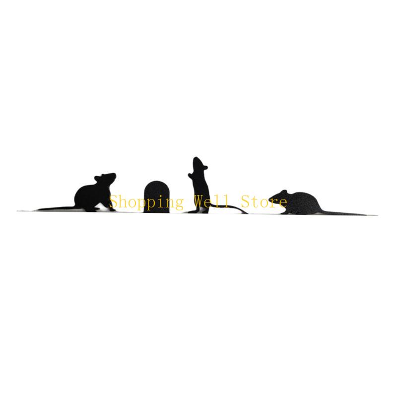 KX4B Practical Sturdy Metal Cats Door Ornament Wall Hanging Decoration Accessory for Celebratory and Everyday Setting