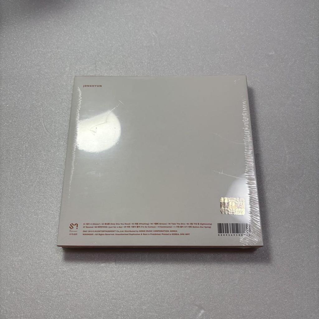 [USED] Jonghyun POET ARTIST CD SHINee
