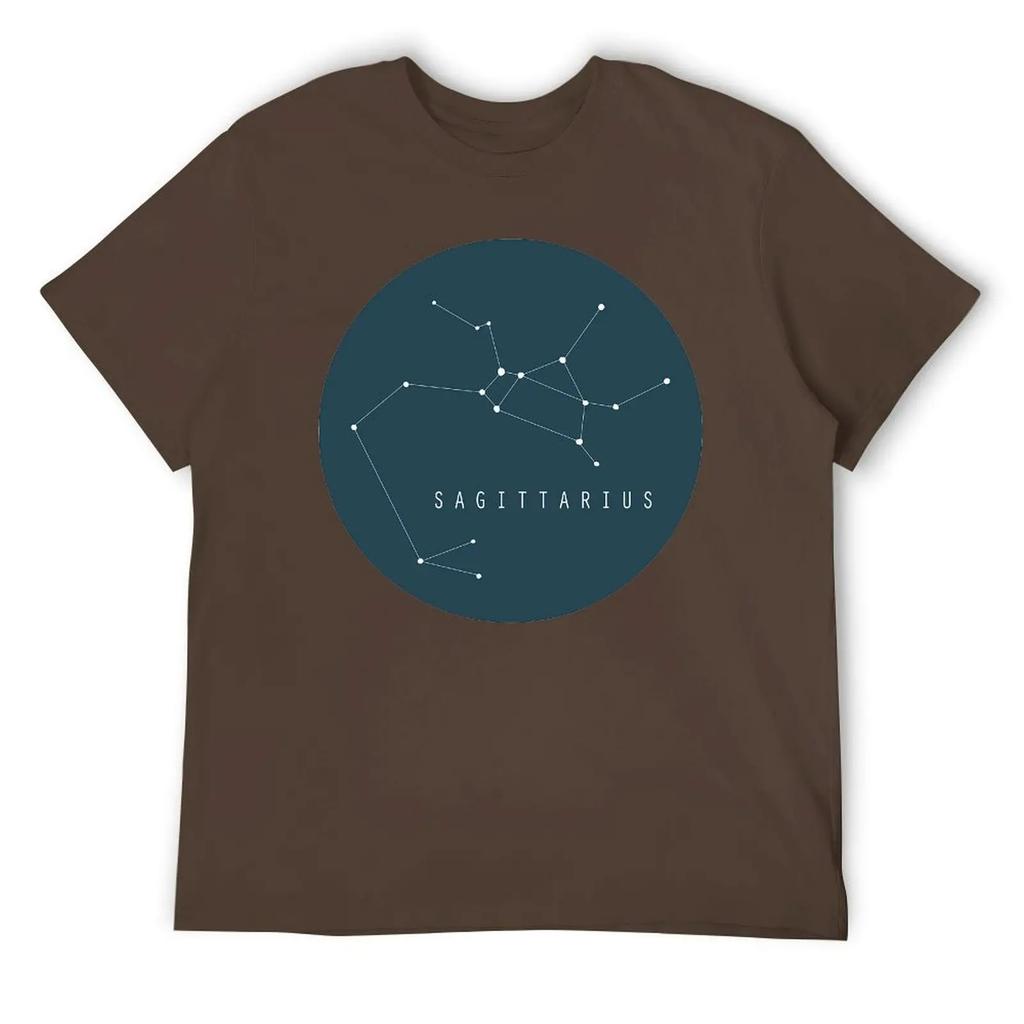 Round Neck Sagittarius Twelve Constellation (6) T-shirt  Motion Top Tee Funny Graphic Humor Graphic Travel USA Size
