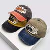 Letter Prints Patchwork Baseball Cap For Men And Women Fashion Star Washed Cotton Snapback Hats Outdoor Use Sportss Sun Protection Peaked Cap