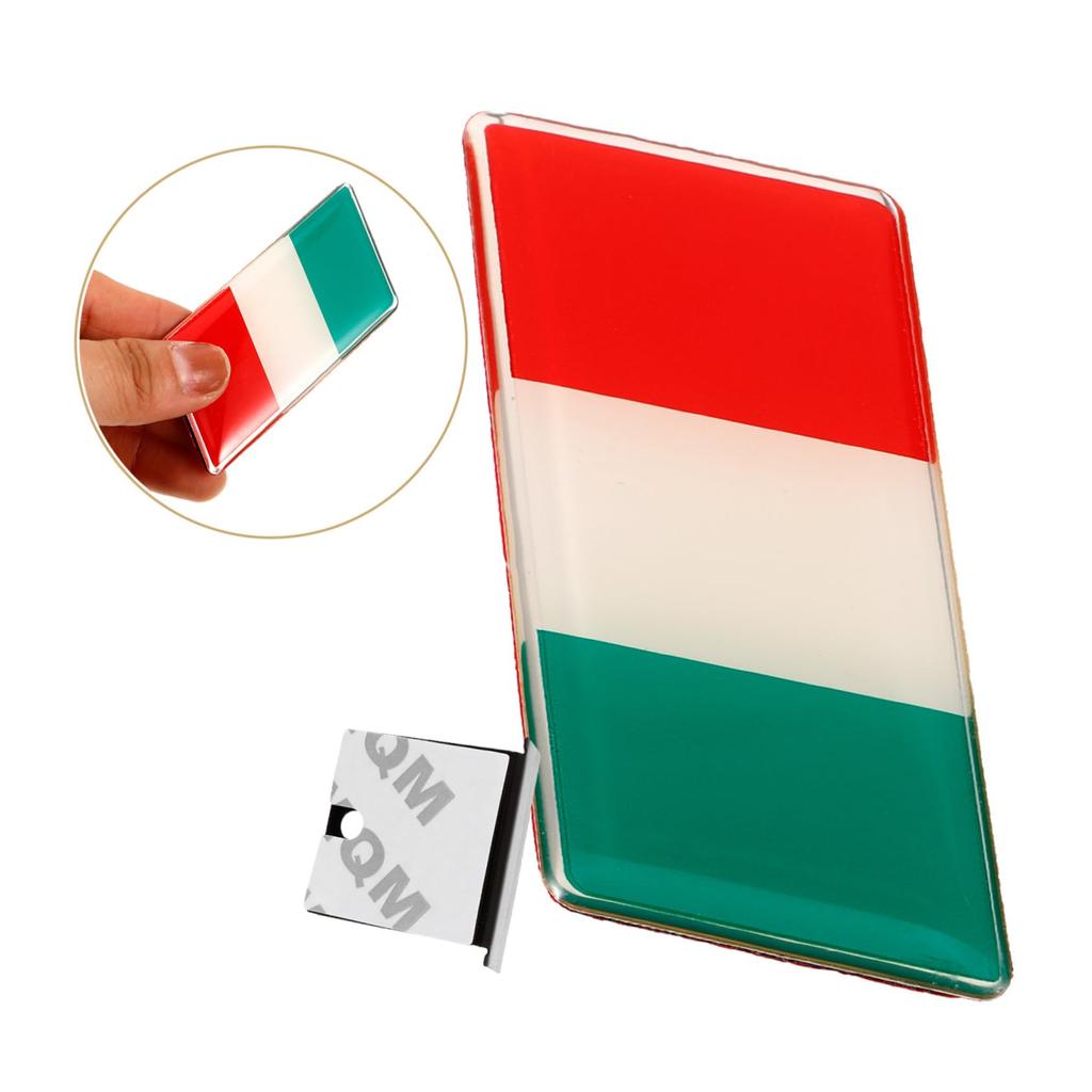 BUGUUYO Autoaufkleber Flagge Italien Autoaufkleber Italienische Flagge Aufkleber für LKW Italienische Flagge