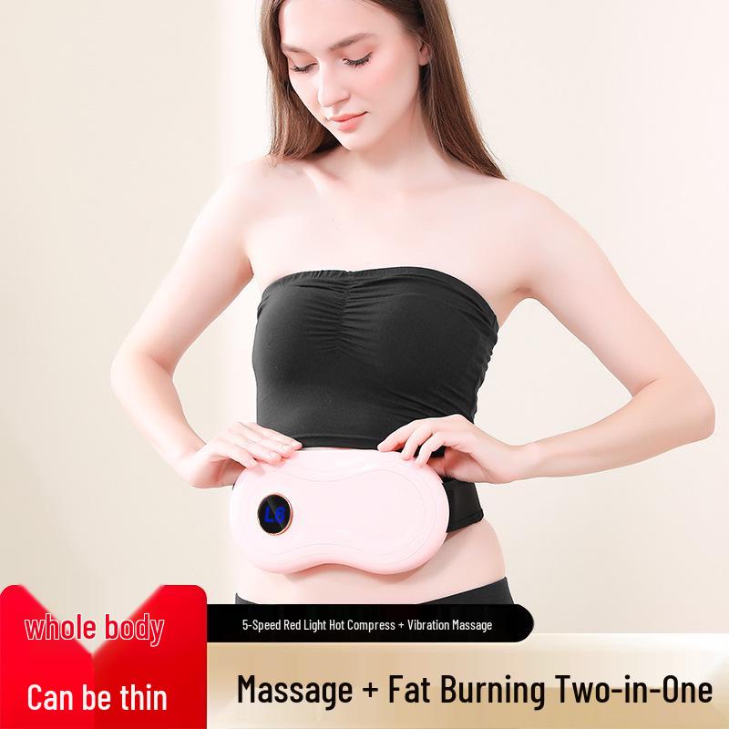 Cross-Border Fat Burning Massager: Weight Loss Heating & Shaking Waist Belt
