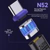 SIKAI 240W PD 3.1 Magnetický nabíjecí adaptér Type-C Rychlé nabíjení Přenos dat Konektor