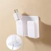 1pcs Universal Portable Home Living Room Charger Rack Shelf Wall Mount Abs Phone Holder Stand Mobile Stand Phone Holder