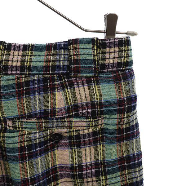 AALTO wool blend check Long pants 34 Men's Used