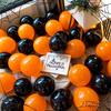 Orange & Black Halloween Balloon Set for Festive Decor