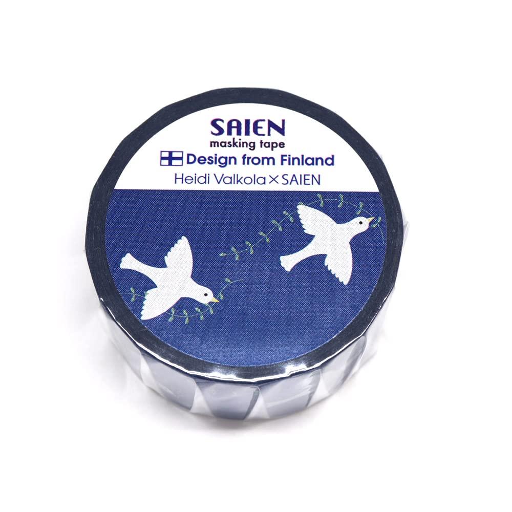 

Kamiiso Sansho Японский маскировочный скотч васи 20 мм x 5 м Сделано в Японии BirdsSAIENTR-4018