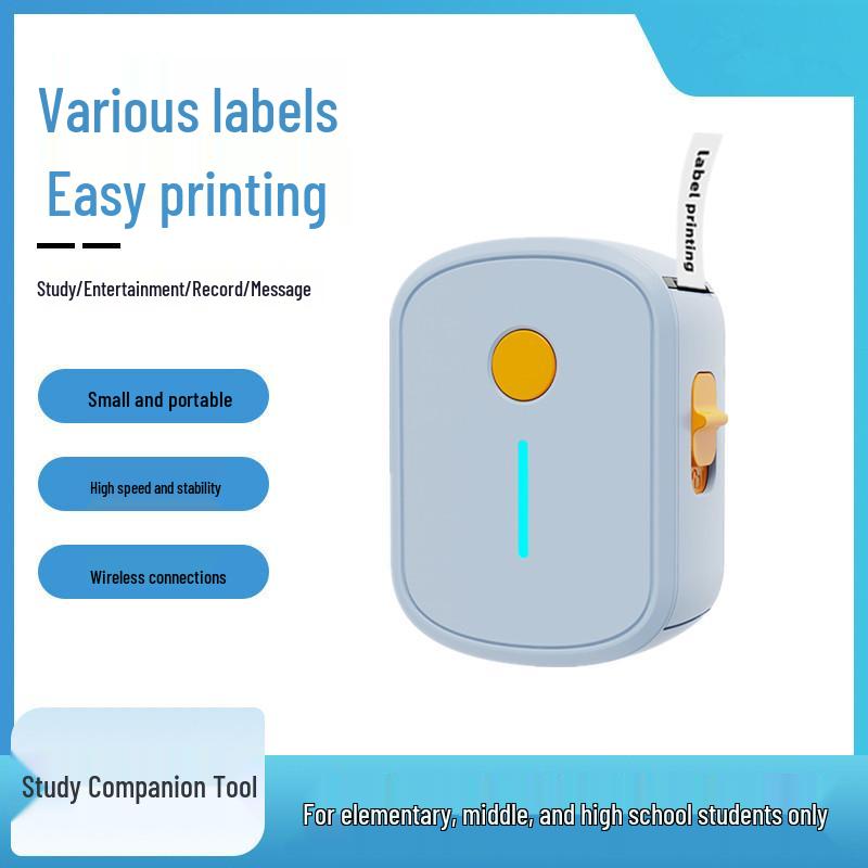 

Bluetooth Portable Mini Thermal Label Printer for Home Green (Includes 1 Roll of Printing Paper)