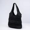Seaside vacation straw bag shoulder woven bag fashion shoulder large capacity casual versatile beach bag