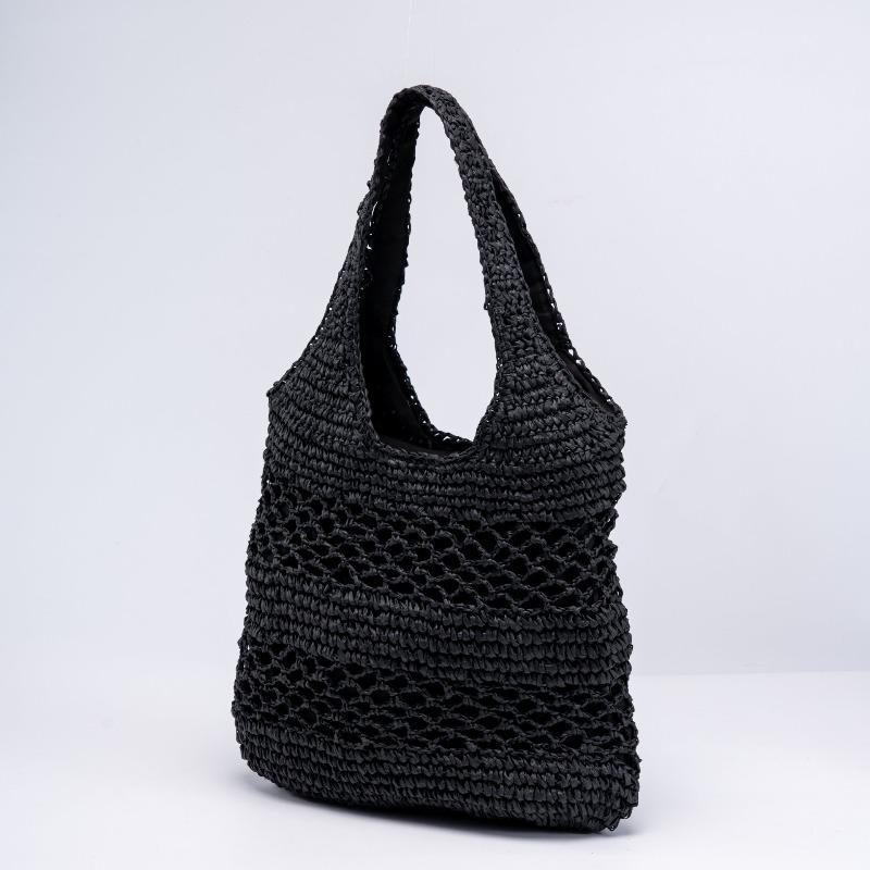 Seaside Vacation Straw Bag Shoulder Woven Bag Fashion Shoulder Large Capacity Casual Versatile Beach Bag