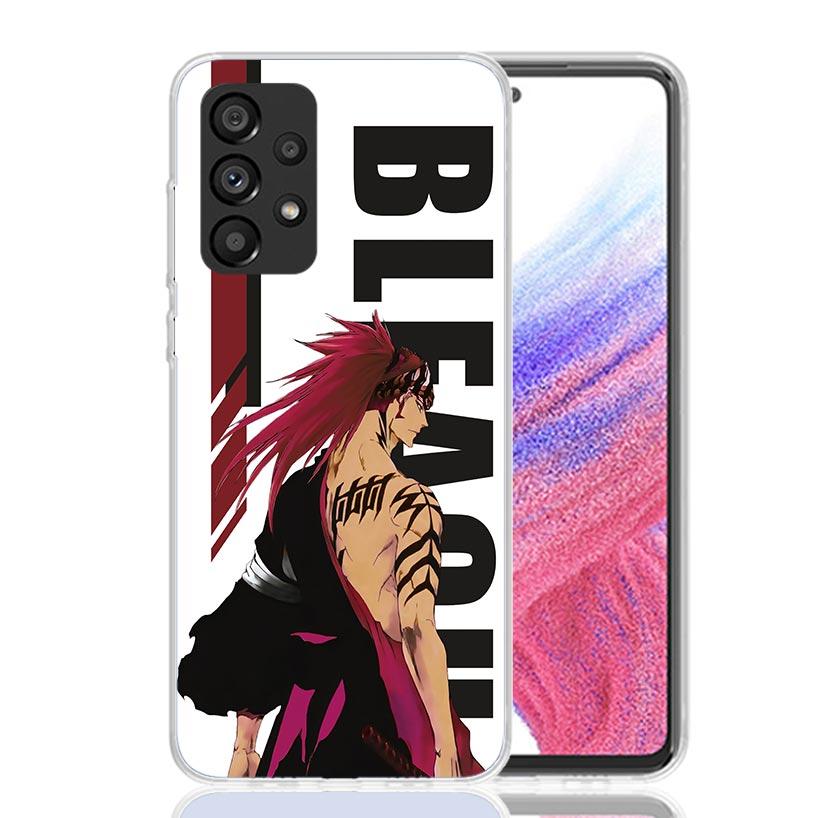 Anime Bleach Ichigo Kenpachi Phone Case For Samsung Galaxy A17 A16 A14 A15 A13 A57 A56 A54 A55 A53 A37 A36 A34 A35 A33 A26 A24 A