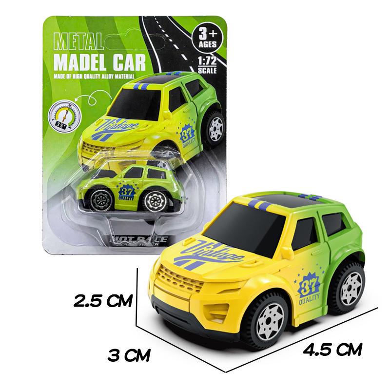Water-Reactive Color-Changing Alloy Racing Car Model 1:60 Pull-Back Toy for Boys