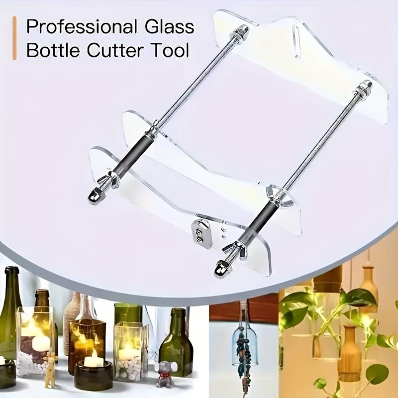 Glass Bottle Cutting Kit - No Electricity Needed, A Set of Tools for Cutting Glass, Ideal for Craft Projects.