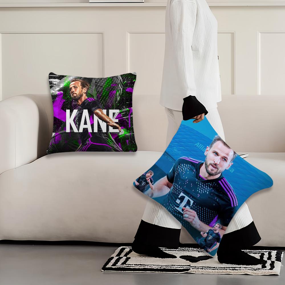 Football H-Harry K-Kane Pillow Case Living Room Home Sofa Office Shop Cover Printing Comfort Decoration Nordic Simplicity