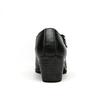 Men Dress Shoes Thick Heel Brogue Leather Men Wedding Party Social Shoe Male Business Casual White Platform Formal Shoes for Men