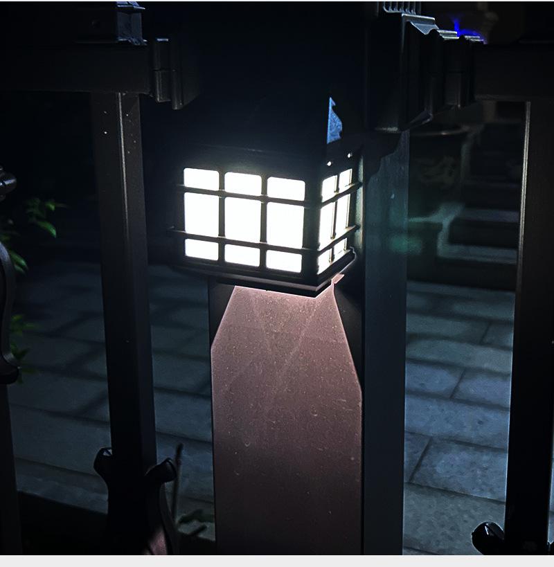 Solar Window Pane & Wall Lights - Waterproof Garden, Villa, Fence & Stair Lighting