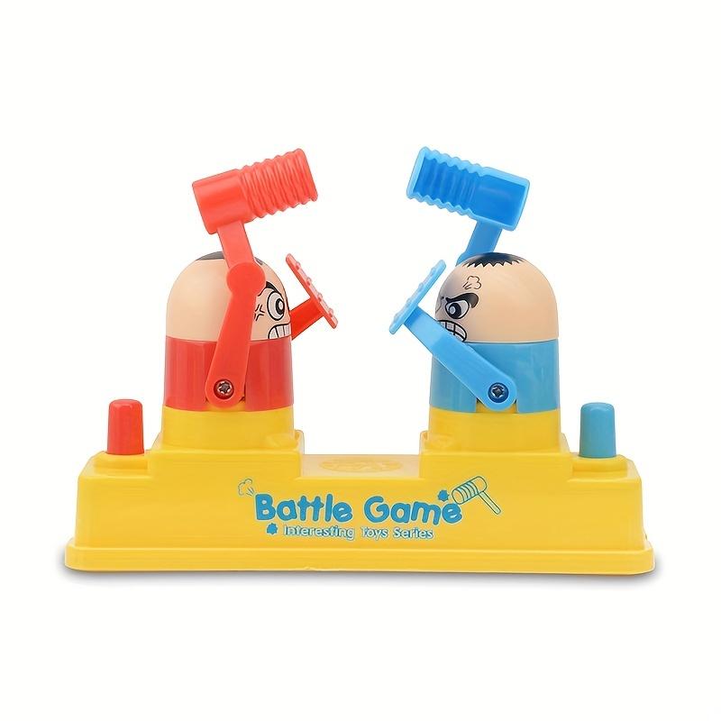 Interactive two-player Table Game, Bright Colors Cute Cartoon Shapes Practical Children Hammer Battle Toy for Home for Sparring
