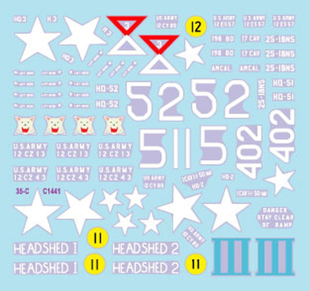 Star Decal Nowoczesna Wojna w Wietnamie M113 M577A1 Stanowisko Dowodzenia 1. 17. Kawalerii 1. 5. Piechoty i 1. 50. Pułku Piechoty Kalkomania do Modelu Plastikowego