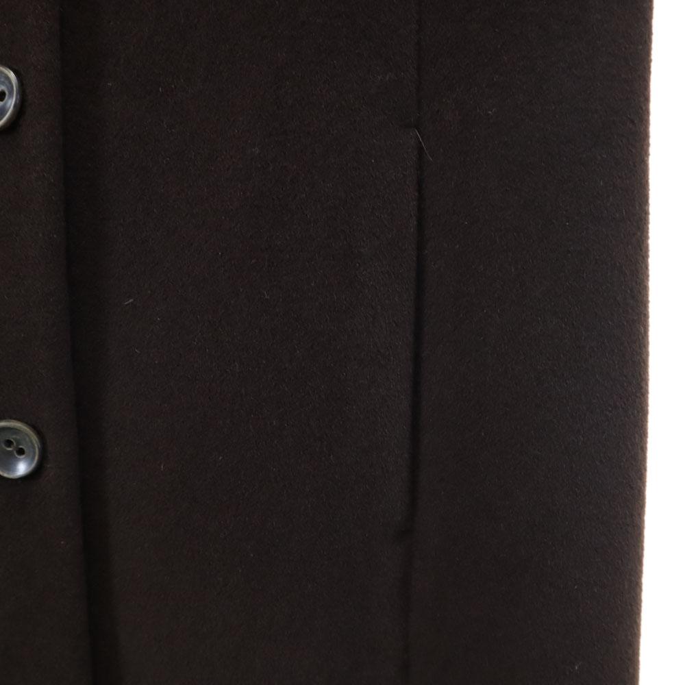 Ralph Lauren Made In Japan Stainless Collar Coat 7 Brown Women Used