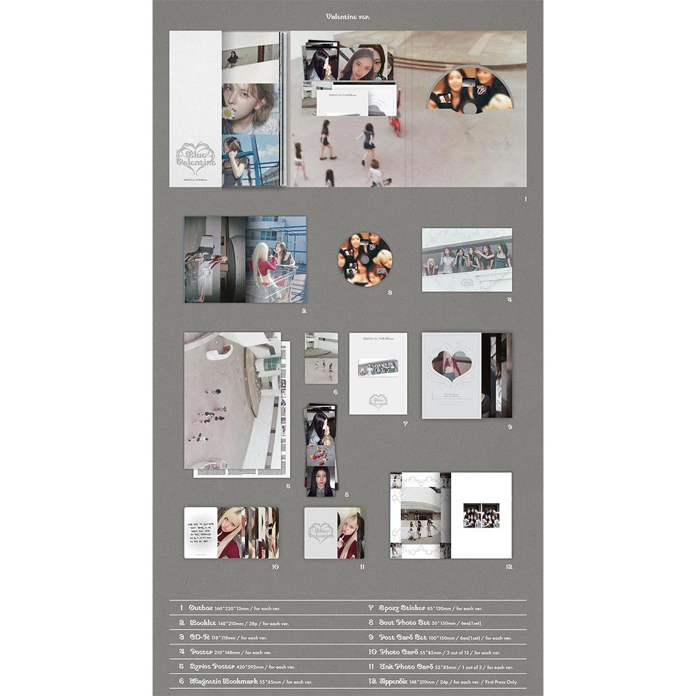 NMIXX 1st Full Album - Blue Valentine (Photobook Ver.)