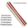 20/25cm Colored Plastic Welding Rods - Car Bumper Repair Tool for PP, PE, PVC, ABS, PPR