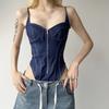 Summer Women's Street Fashion Sexy Sling Slim One-piece Women
